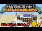 Generikb Response: Minecraft - Fish Tanks/Aquarium + Day/Night Lamp Ideas
