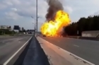 Incredible Propane Truck Accident