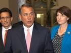 Boehner speaks to media after government shutdown
