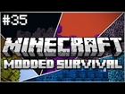 Minecraft: Modded Survival Let's Play Ep. 35 - Azurite Wolfies