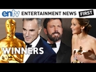 OSCARS 2013 Winners : Argo Best Picture, Actor Daniel Day Lewis, Actress Jennifer Lawrence