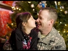 Troops Surprise Families for the Holidays