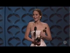 Jennifer Lawrence winning Best Actress
