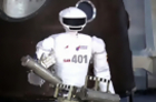 Space-bound Robot Unveiled
