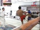 International Boxing Mistin Ali Khmer Blue Corner vs Sor Reachsey Khmer Red Corner 08 jan 2014
