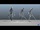 Skeleton Walk Cycle- Legendary Heroes