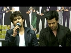 Sonu Niigaam,Manish Paul unveil Society Young Achievers Cover