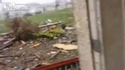 From inside a house as it being destroyed by Tornado