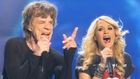 Carrie Underwood Performs with the Rolling Stones