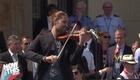 Violinist Welcomes Obama to Germany with a Springsteen Cover