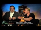 Simon Pegg, Nick Frost, Edgar Wright interviews - THE WORLD'S END, SHAUN OF THE DEAD, HOT FUZZ