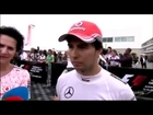 Sky Sports F1 2013 - United States GP - Post-Qualifying: Sergio Perez